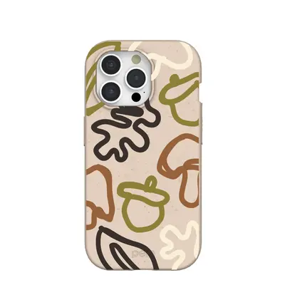 Seashell Forest Gems iPhone 15 Pro Case