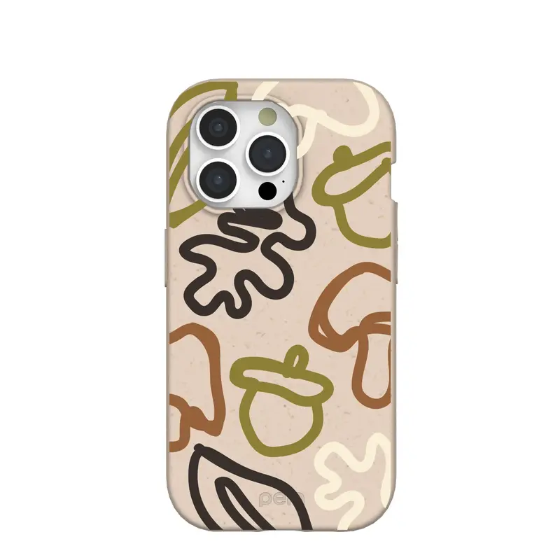 Seashell Forest Gems iPhone 15 Pro Case