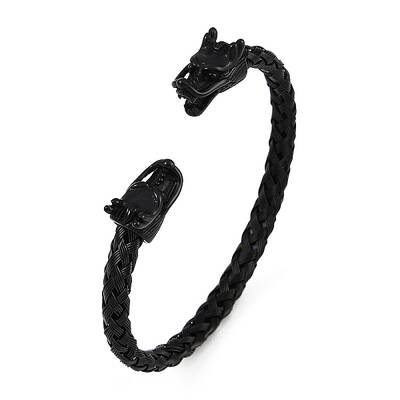 Ion Plating(IP) 304 Stainless Steel Cuff Bangles for Women