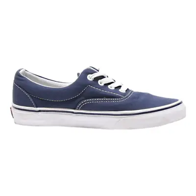 VANS Low Top Trainers Blue Canvas Mens UK 5