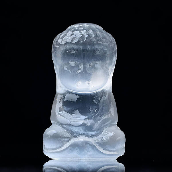 Buddha Natural Selenite Figurines