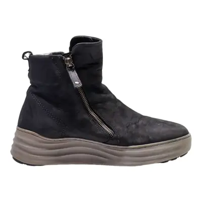 GABOR Ankle Boots Black Leather Womens UK 4.5