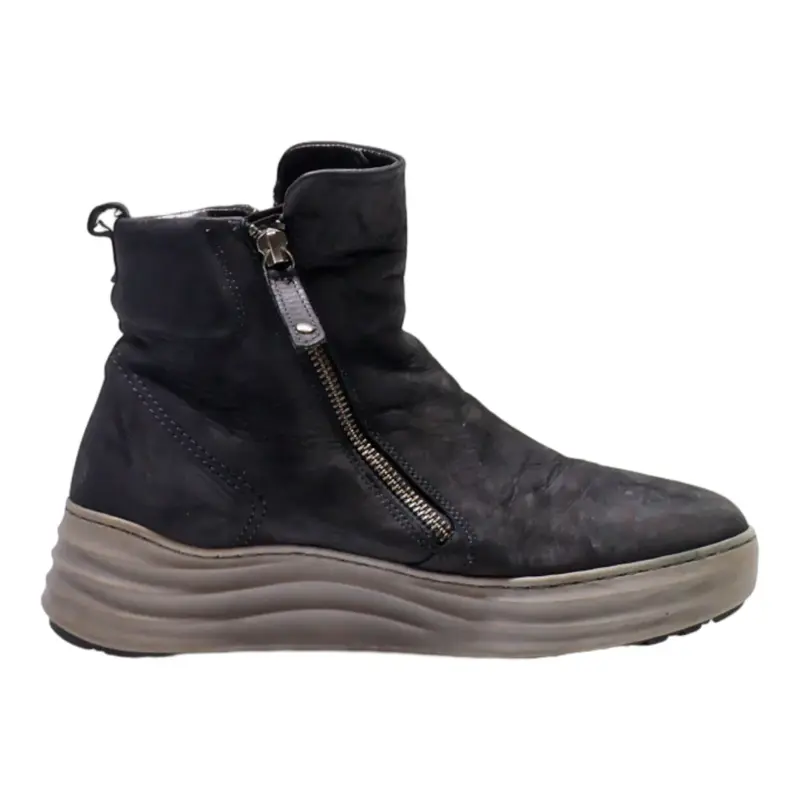 GABOR Ankle Boots Black Leather Womens UK 4.5