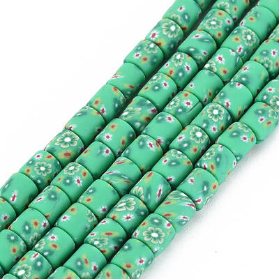 Handmade Polymer Clay Bead Strands