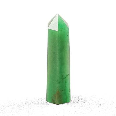 Point Tower Natural Green Aventurine Home Display Decoration