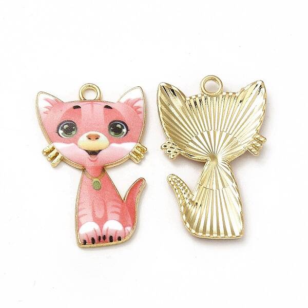 Alloy Enamel Pendants