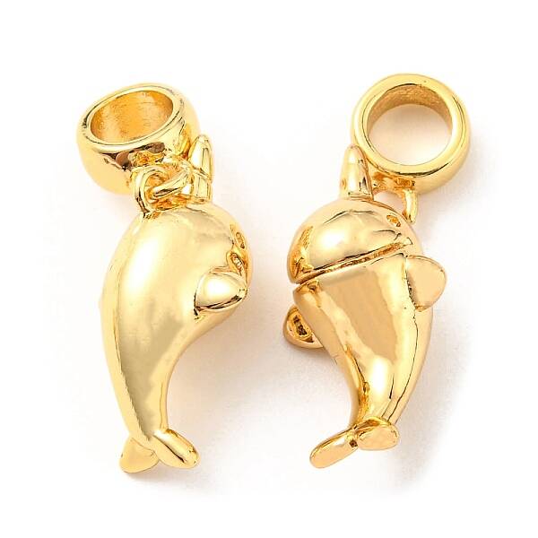 Brass European Dangle Charms