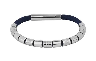 Police Braccialetto Moderno In Nylon Gear Peagb2211513