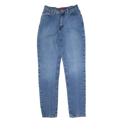 LEVI'S 512 Stretch Jeans Blue Denim Slim Straight Stone Wash Womens W26 L32