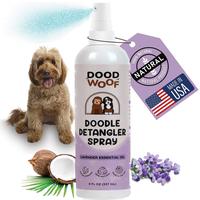 Dood Woof - Dog Detangler Spray Dematting for Doodle | Natural Dog Leave in Conditioner Spray for Grooming and Dog Mat Remova...