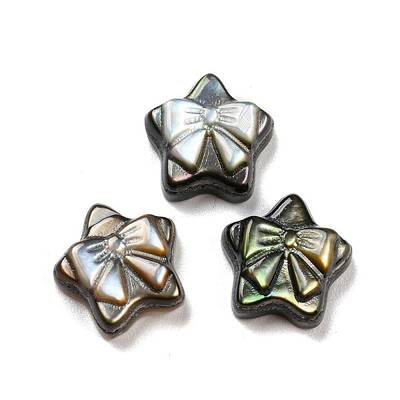 Natural Black Lip Shell Cabochons