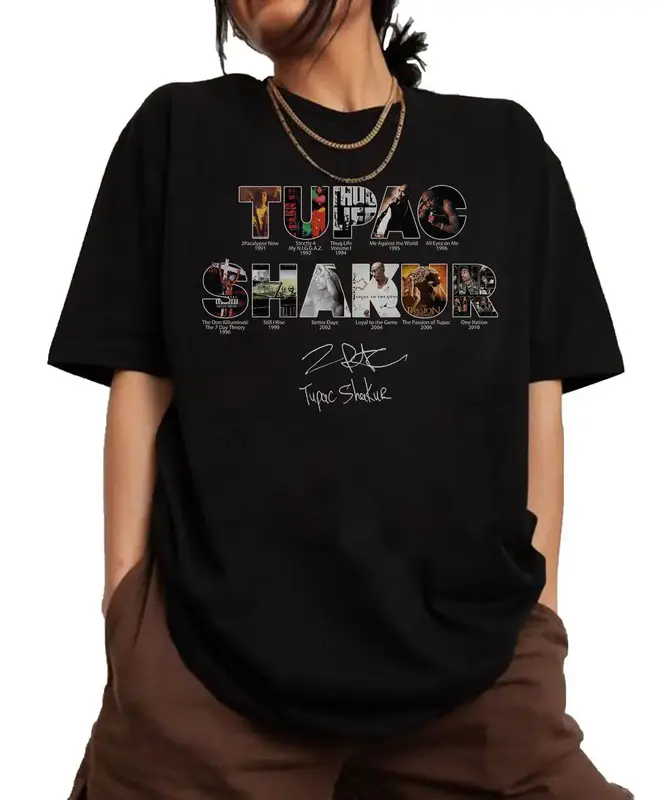 2Pac Album Shirt, 2PAC Rapper Tshirt, Hip Hop Legends and Pioneers Tee, Gift For Fan, 90s Hip Hop