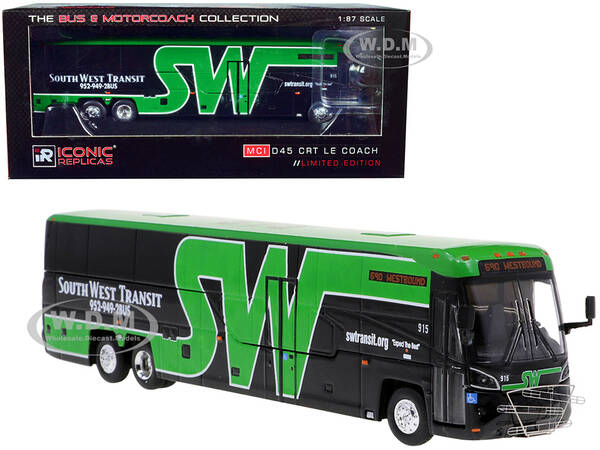 MCI D45 CRT LE Coach Bus South West Transit \