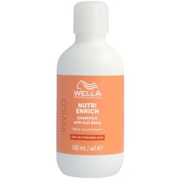 Wella professional Shampoo nutriente per capelli secchi e danneggiati Invigo Nutri- Enrich (Shampoo nutriente profondo) 300 m...