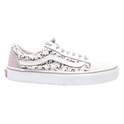 VANS Authentic Low Top Trainers White Canvas Boys UK 3
