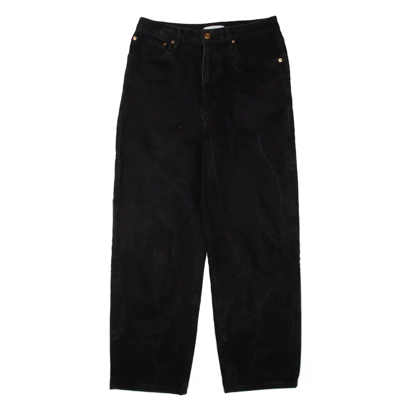 REISS Mens Jeans Black Loose Straight W30 L27