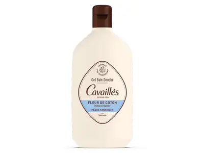 Cavaillès Shower Gel - Cotton Flower - Sensitive Skin 400 ml
