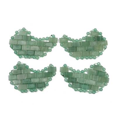 Natural Green Aventurine Eye Patches