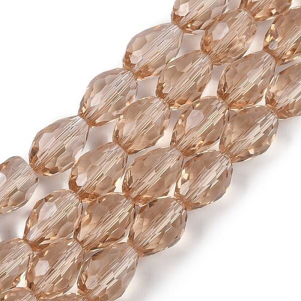 Transparent Glass Beads Strands