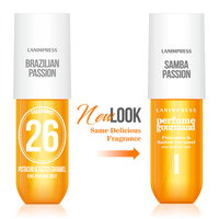 3.0fl.oz NEW Look Samba Passion No.1 Body & Hair Fine Perfume Mist with Gourmand Notes Perfect for Gift Or Casual Attire for ...