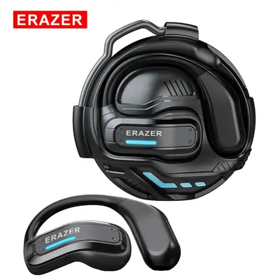 ERAZER X8 Open Ear Headphones Wireless Bluetooth 5.4 Earbuds IPX5 Waterproof Noise Cancelling 60H Playtime Sport Headsets wit...