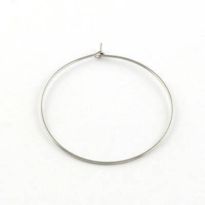 Tarnish Resistant 304 Stainless Steel Earring Hoop