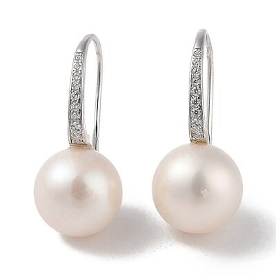 Anti-Tarnish Sterling Silver Dangle Earrings