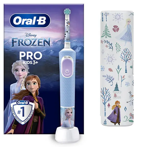 Oral B Spazzolino Elettrico Vitality Pro Kids Frozen Con Custodia Da Viaggio