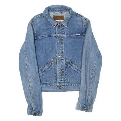 WRANGLER Womens Denim Jacket Blue S