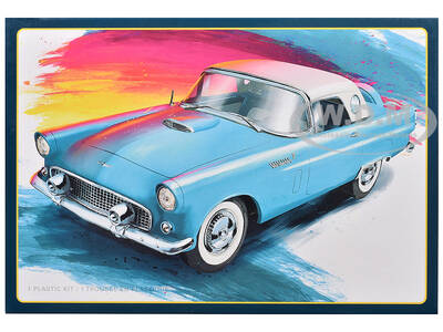 Skill 2 Model Kit 1956 Ford Thunderbird 1/25 Scale Model by AMT