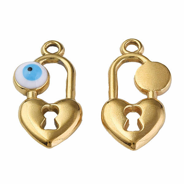 304 Stainless Steel Enamel Pendants