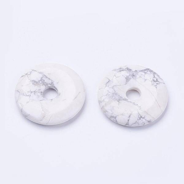 Natural Howlite Pendants