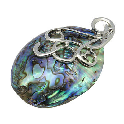Paua Shell Big Pendants