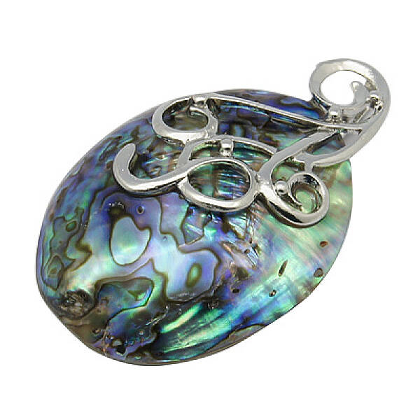 Paua Shell Big Pendants