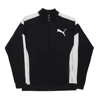Age 13-14 Puma Track Jacket - XL Navy Polyester