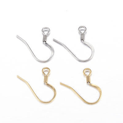 304 Stainless Steel French Earring Hooks