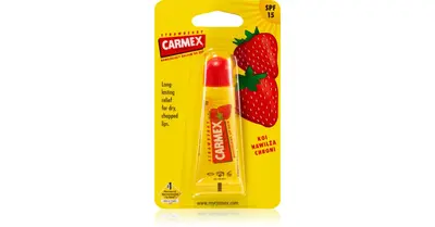 Carmex Strawberry Lip Balm Tube SPF 15 10g