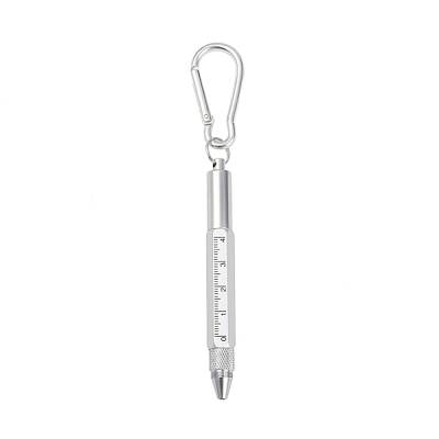 Aluminum Practical 6-in-1 Keychain Pen