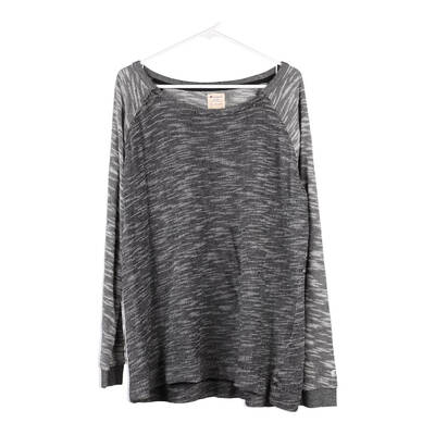 Champion Sweatshirt - 2XL Grey Cotton Blend