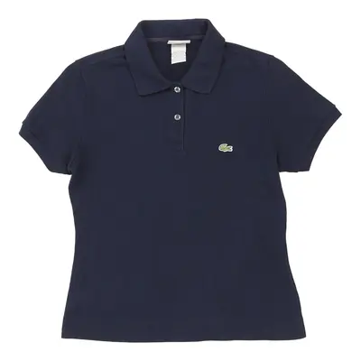 Age 10-12 Lacoste Polo Shirt - Medium Navy Cotton