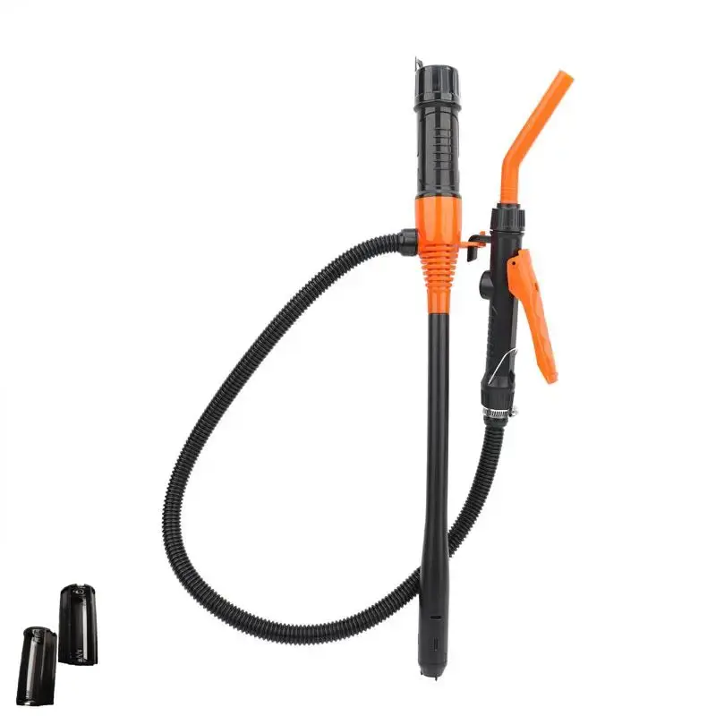 Portable Fuel Transfer Pump with Flow Control Nozzles, Battery Operated Liquid Transfer for Gas, Oil, Water & Fuel Transfer P...