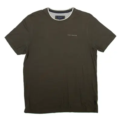 TED BAKER Mens T-Shirt Green L