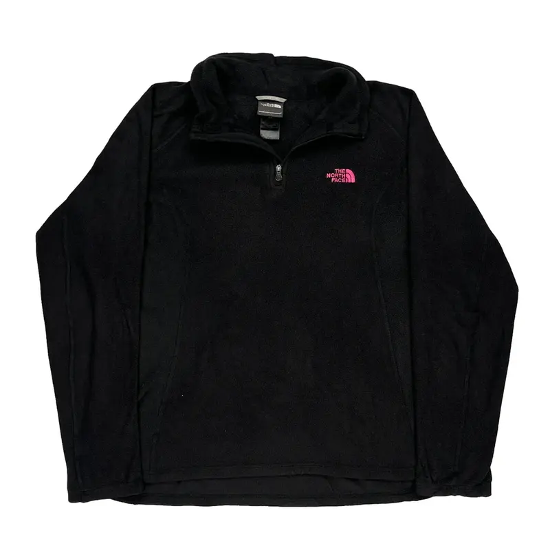 The North Face Fleece - Large Black Polyester | Size: large