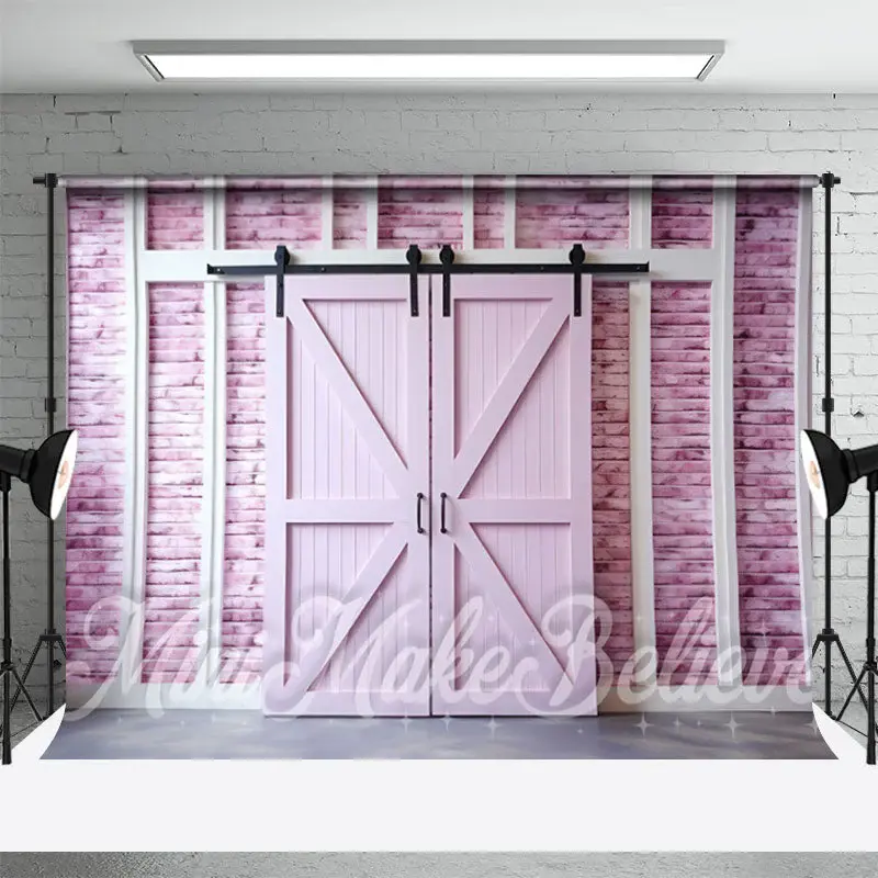 Pink Wooden Retro Wall Backdrop For Photography - Aperturee