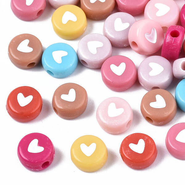 Opaque Acrylic Beads