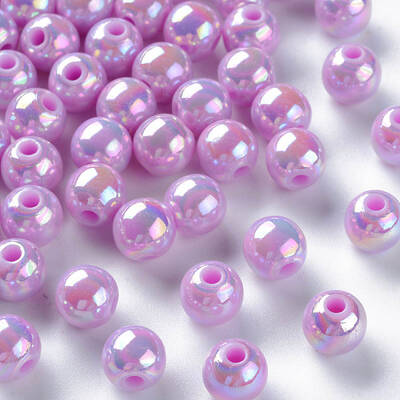 Opaque Acrylic Beads
