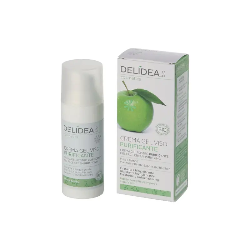 Delidea Apple & Bamboo Organic Face Gel Cream 50 ml