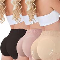 ROOSE CLOUD Women's Contrast Lace High Waist Shapewear Shorts Hip Enhancer Panties Belly Control Underwear Womenswear Sexy Un...