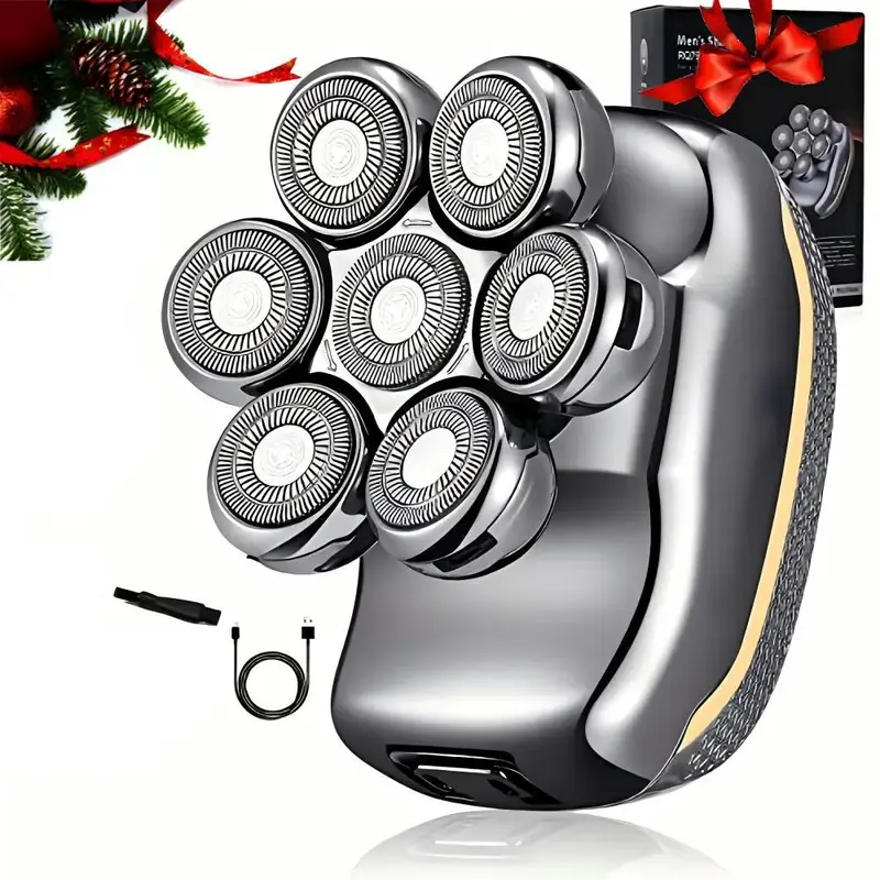 Comfort Portable Washable Electric Shaver for Travel, 1 Set Multifunctional Rechargeable Razor for Dry & Wet Use, Beard Shave...