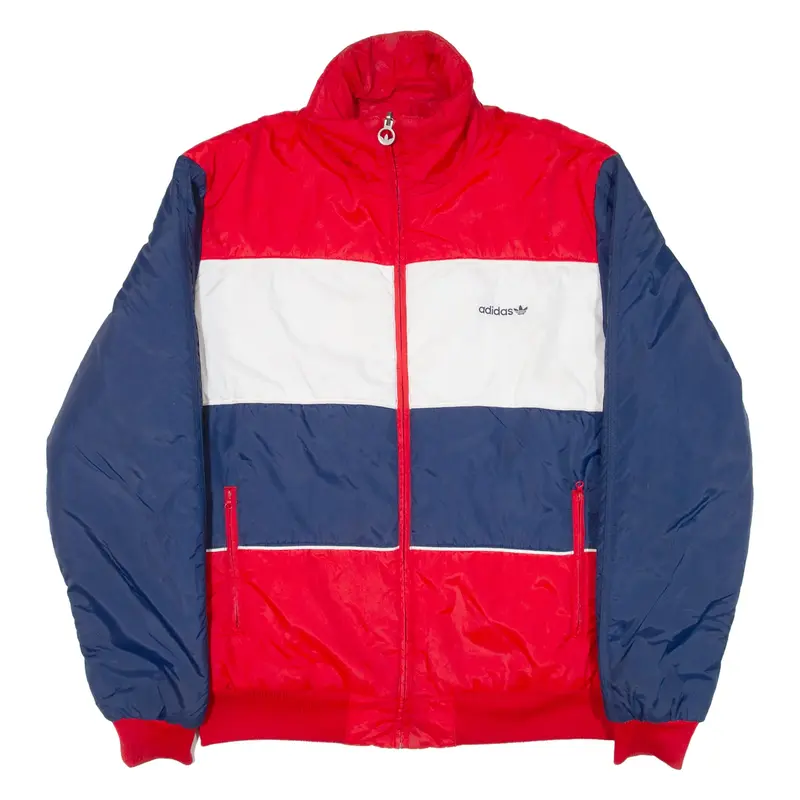 ADIDAS Insulated Mens Jacket Red Colourblock XL
